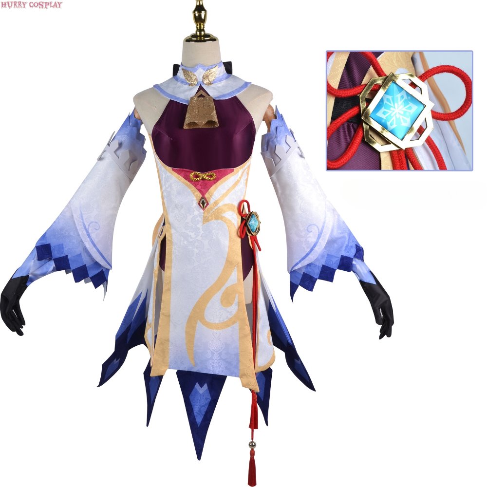 Game Cosplay,Genshin Impact,Genshin Impact Ganyu Cosplay Costume